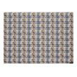 Rectangle Placemats in Mix of Midtone Tan, White and Navy Blue