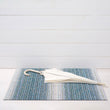 Fade Stripe Shag Mats - Lagoon Doormat