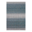 Rectangle Shag Mats in MIx of Green, Turquoise, Blue and White