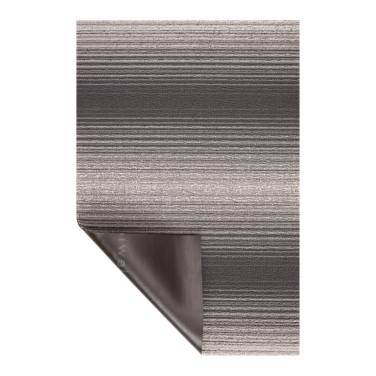 Fade Stripe Shag Mats - Stone Corner