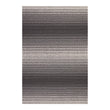 Rectangle Shag Mats in Mix of Cool Grey Tones and White