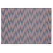 Rectangle Placemats in Mix of Dark Blue, Midtone Pink and Light Pink