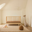 Chilewich woven floor mat in neutral woven terrastrand yarn, durable and stylish for modern living spaces.