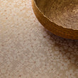 Chilewich woven floor mat in neutral woven terrastrand yarn, durable and stylish for modern living spaces.