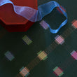 Chilewich woven floor mat in neutral woven terrastrand yarn, durable and stylish for modern living spaces.