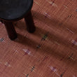 Chilewich woven floor mat in neutral woven terrastrand yarn, durable and stylish for modern living spaces.
