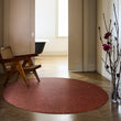 Chilewich woven floor mat in neutral woven terrastrand yarn, durable and stylish for modern living spaces.