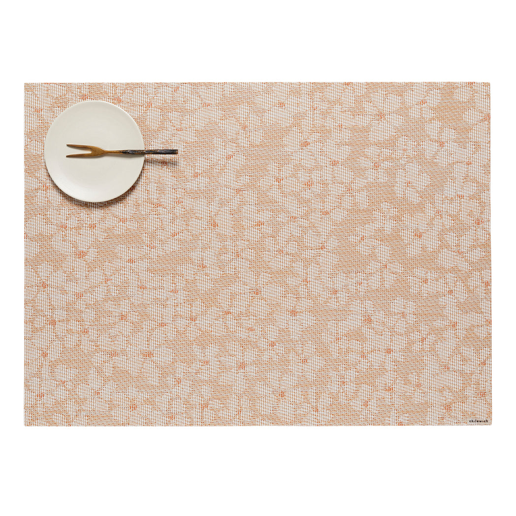 Flora Placemats - Almond With Prop