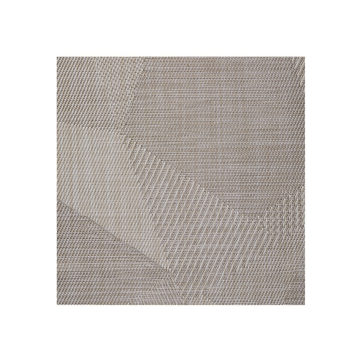 Detail image of Chilewich woven material showcasing texture, color, and pattern of the terrastrand yarn weave.