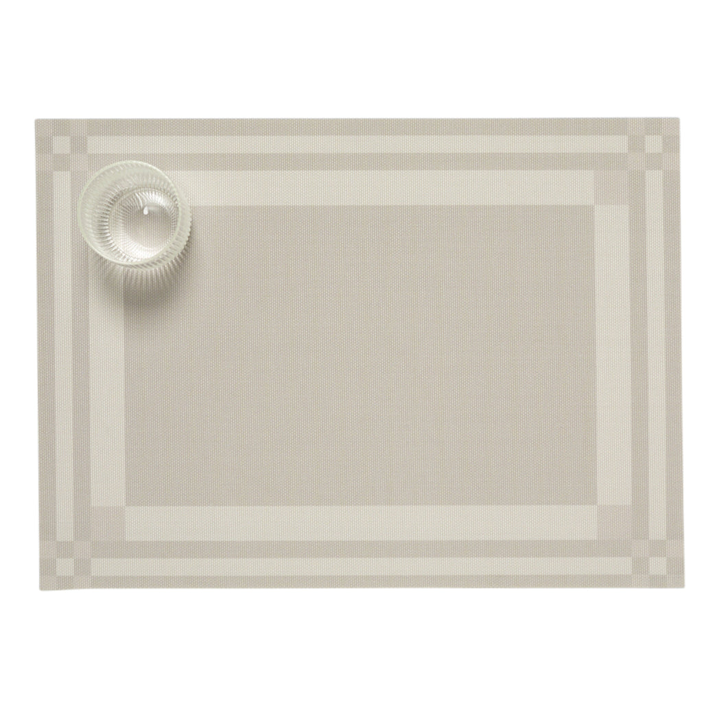 Handkerchief Placemats - Flax With Prop