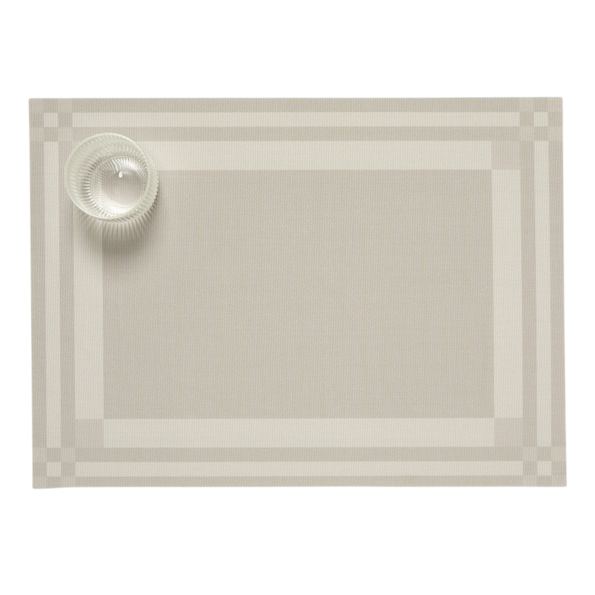 Handkerchief Placemats - Flax With Prop