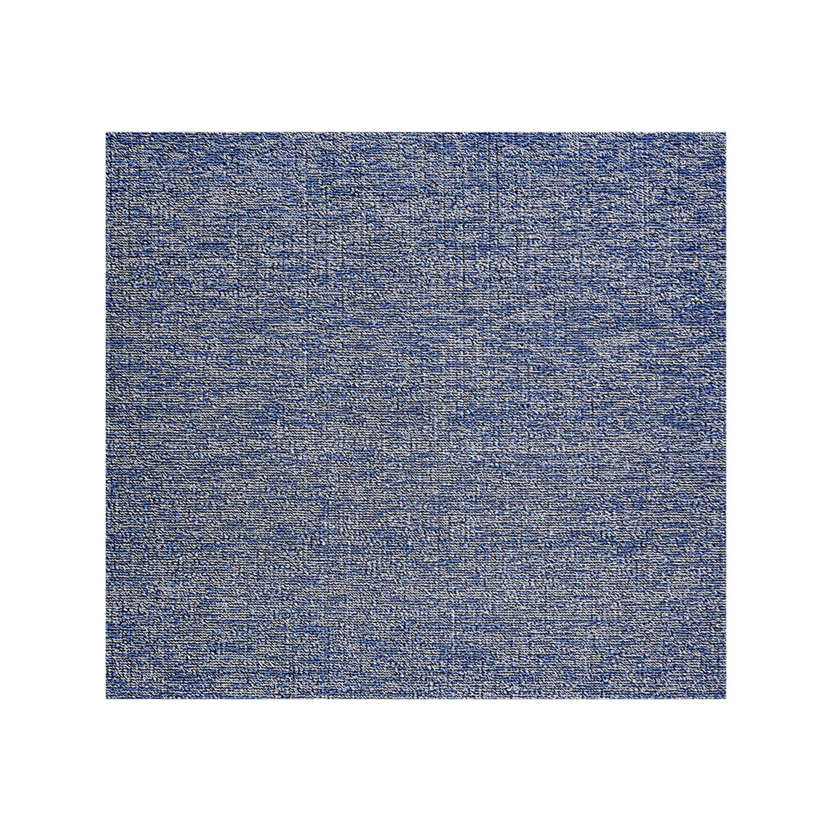 Square Shag Mats in Mix of Midtone and Light Blue