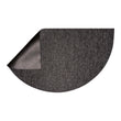 Heathered Shag Mats - Grey Corner