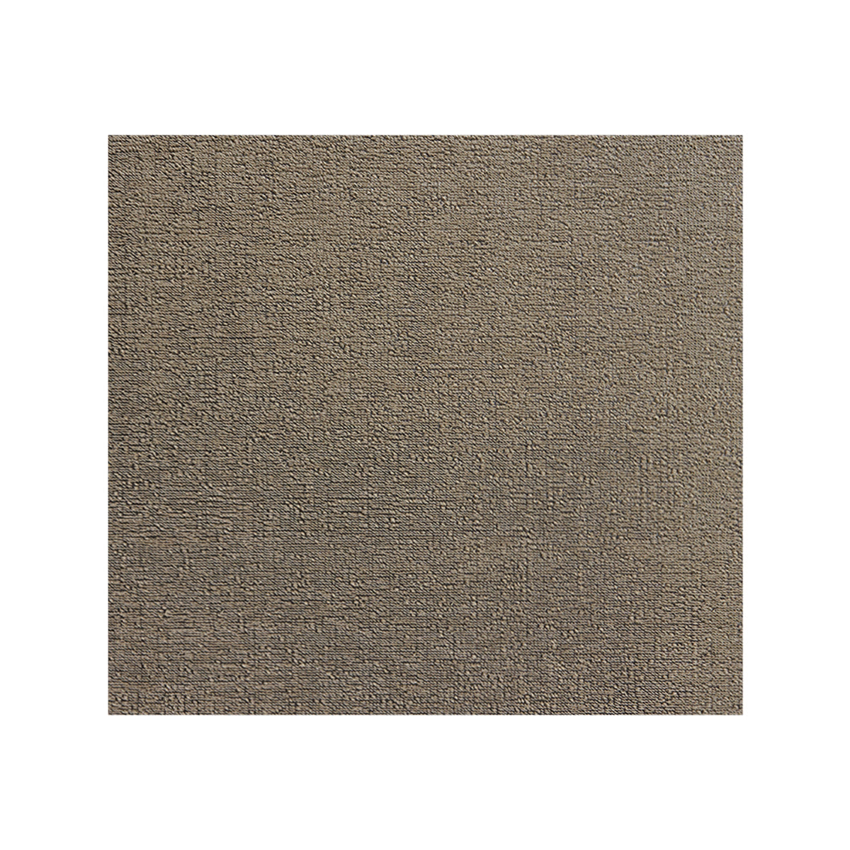 Flax Shag Mat in Light Neutral Beige with White