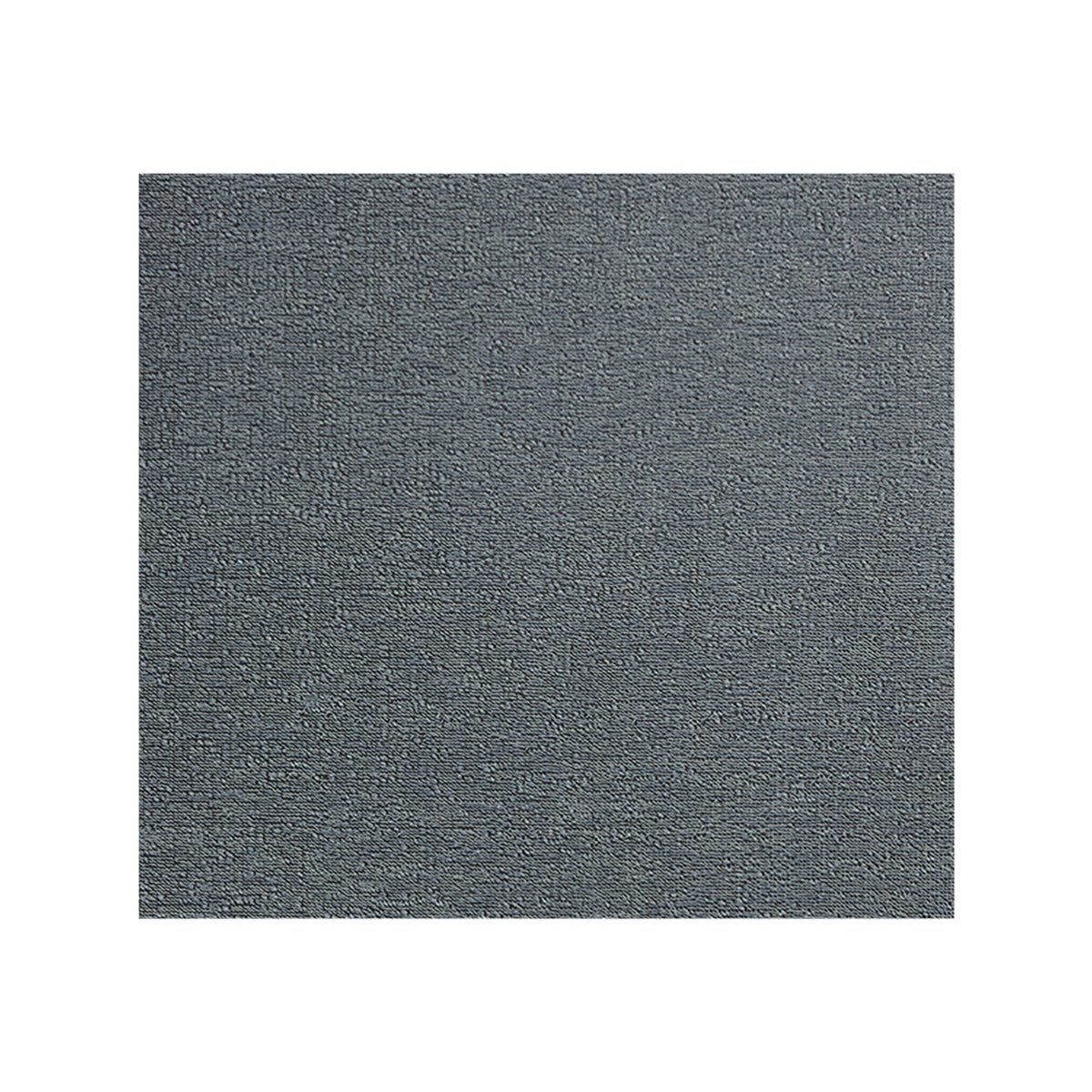 Sea Shag Mat in Muted Light Blue with White