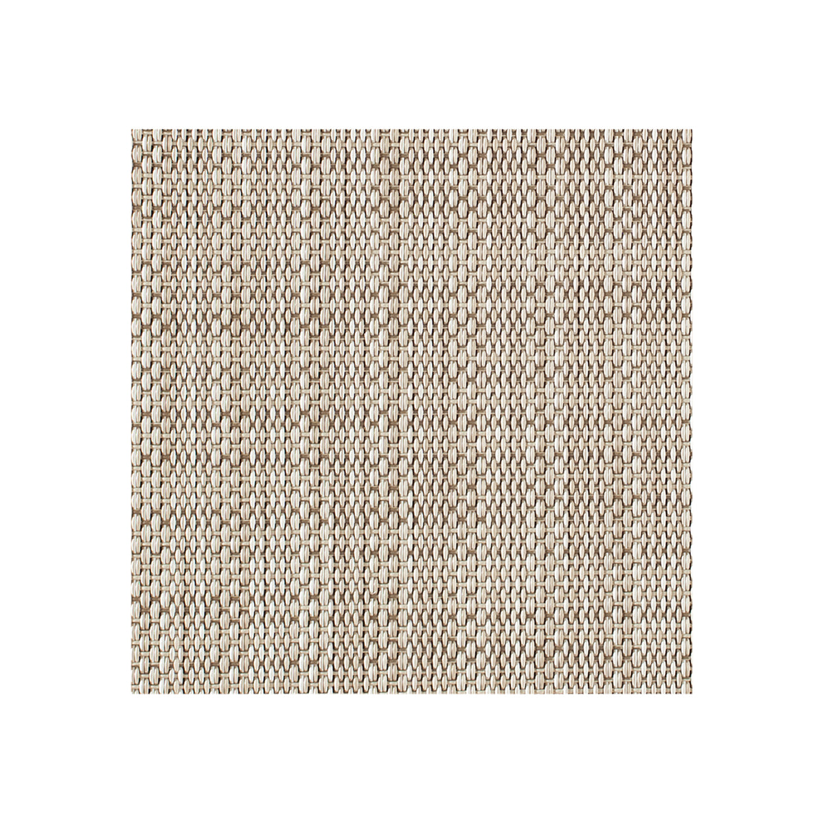 Detail image of Chilewich woven material showcasing texture, color, and pattern of the terrastrand yarn weave.