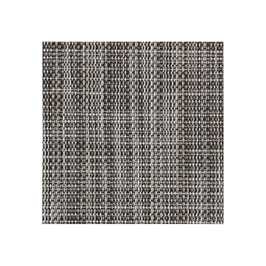 Detail image of Chilewich woven material showcasing texture, color, and pattern of the terrastrand yarn weave.
