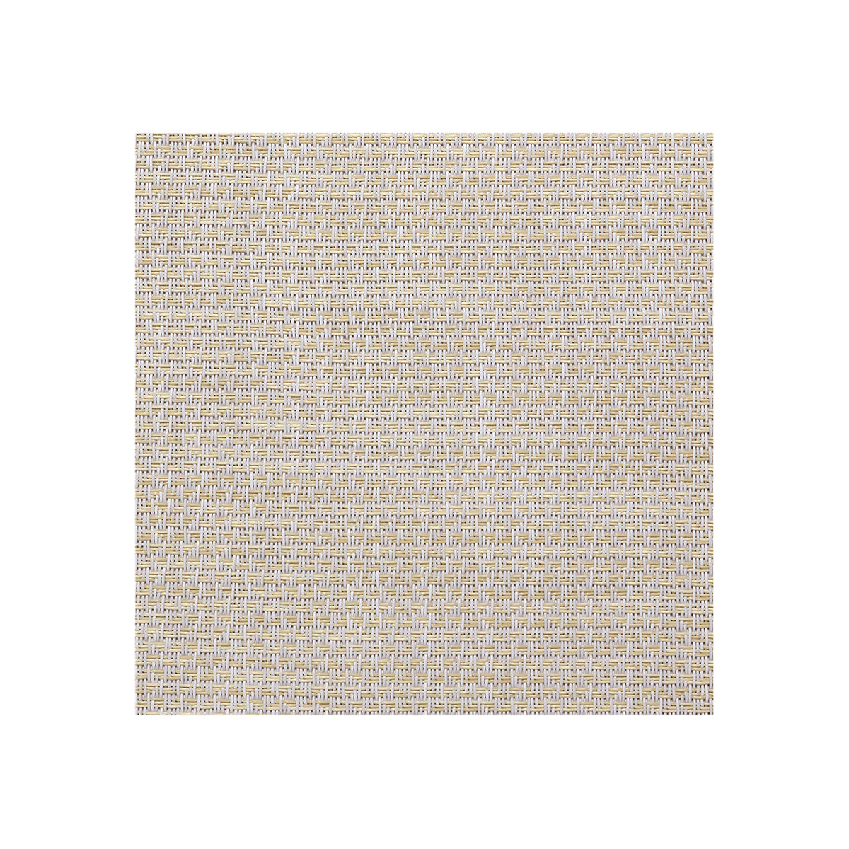 Detail image of Chilewich woven material showcasing texture, color, and pattern of the terrastrand yarn weave.