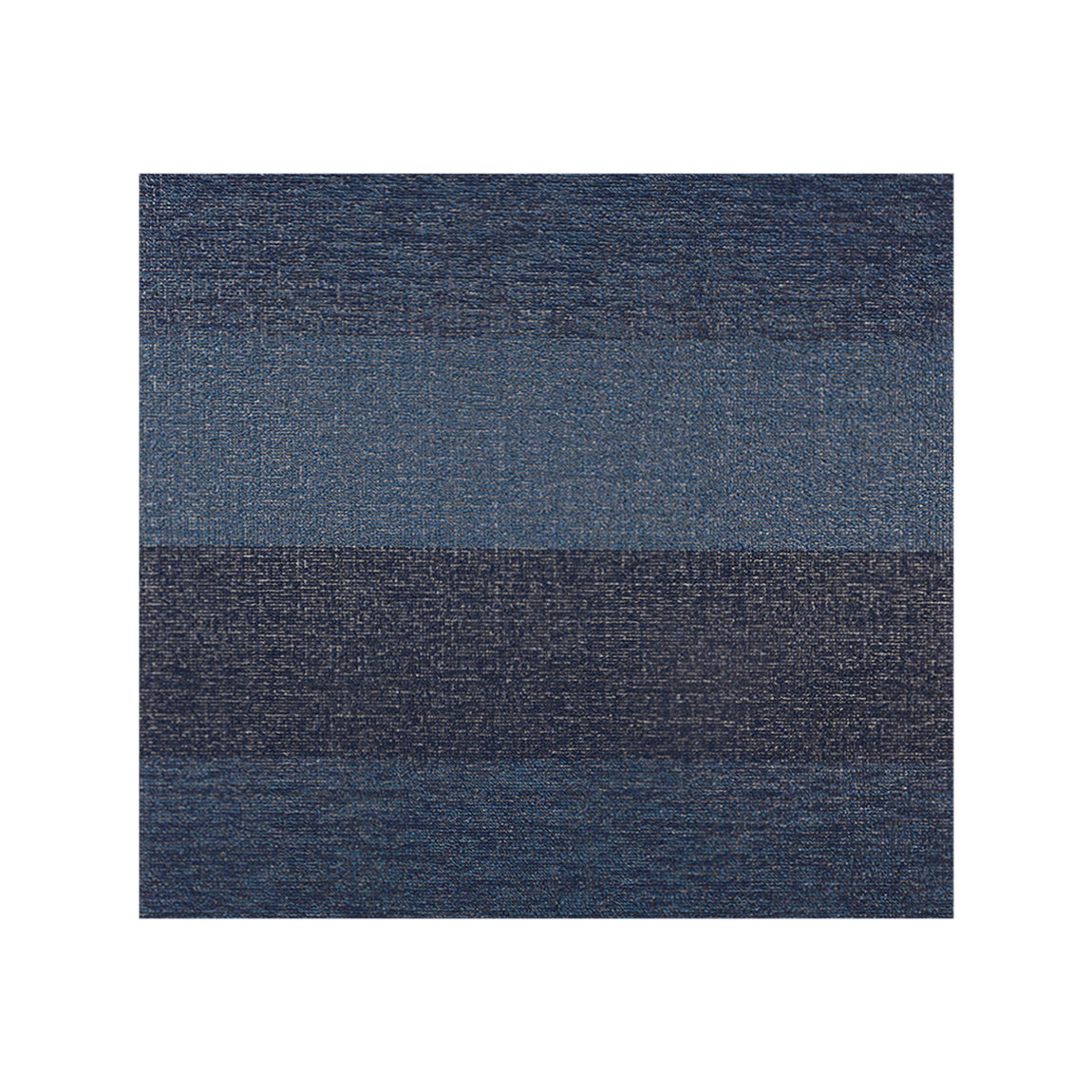 Marbled Stripe Shag Mat Samples - Bay Blue View 1