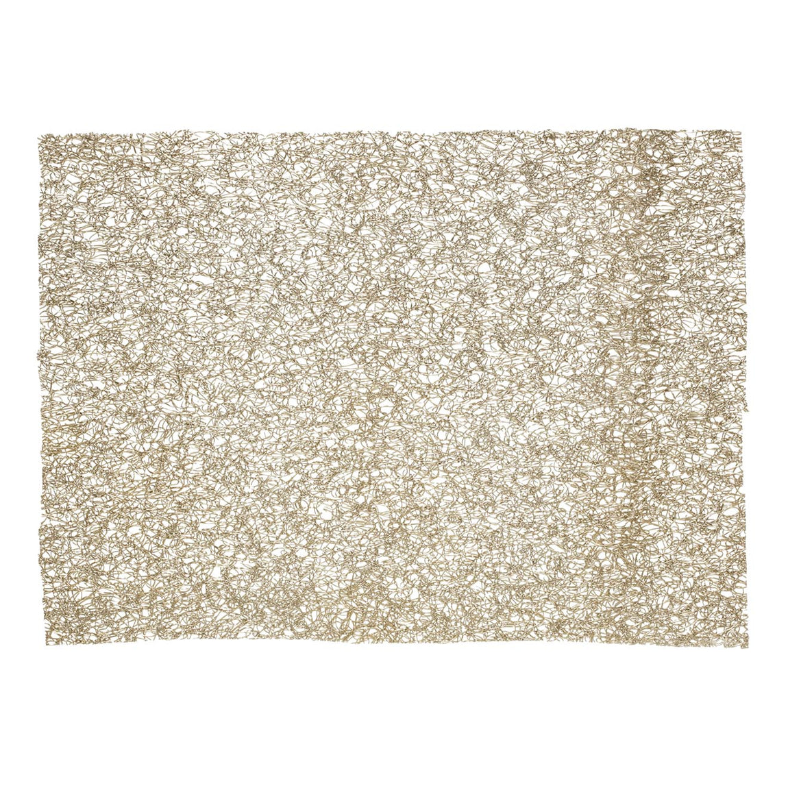 Metallic Lace Placemats - Gold