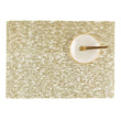 Metallic Lace Placemats - Gold With Prop