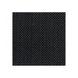Chilewich Basketweave floor mat in Black, showcasing woven terrastrand yarn texture and modern design aesthetic.