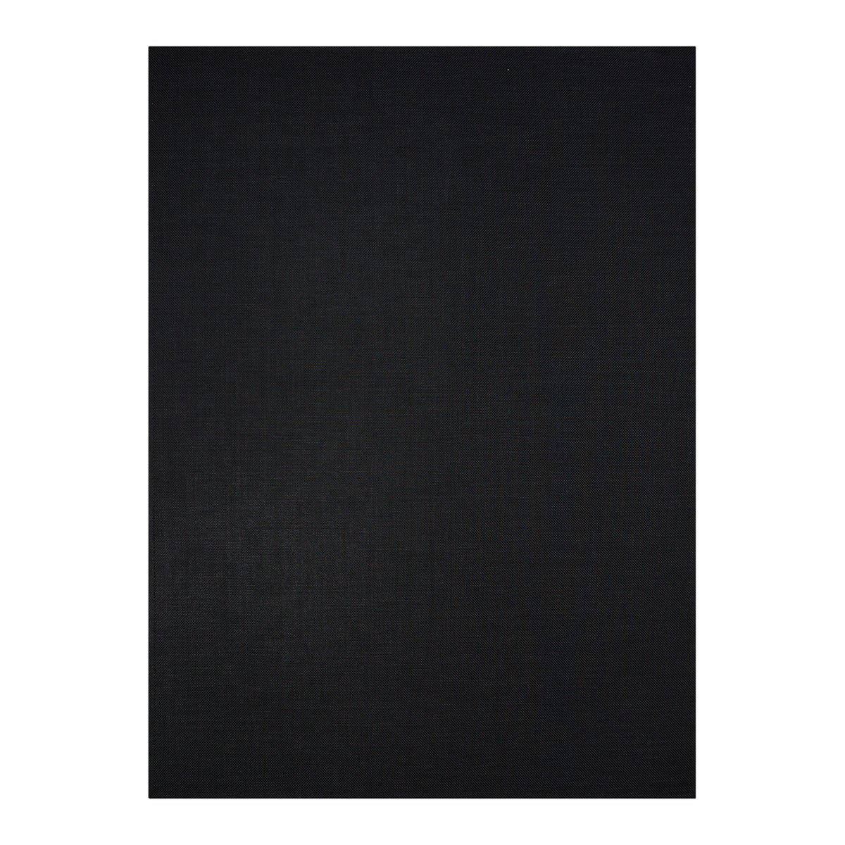 Black Woven Floor Mat in Dark Neutral Black