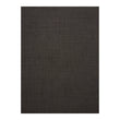 Dark Walnut Woven Floor Mat in Mix of Dark Brown, Midtone Warm Brown and Metallic Silver