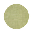 Chilewich Basketweave floor mat in Dill, showcasing woven terrastrand yarn texture and modern design aesthetic.