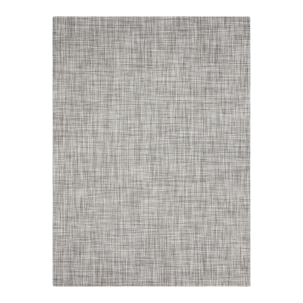 Gravel Woven Floor Mat in Mix of Dark and Light Warm Grey Tones