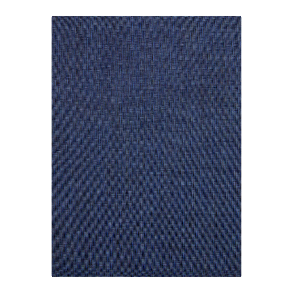 Indigo Woven Floor Mat in Midtone Navy Blue