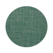 Round Placemats in Midtone Cool Green 