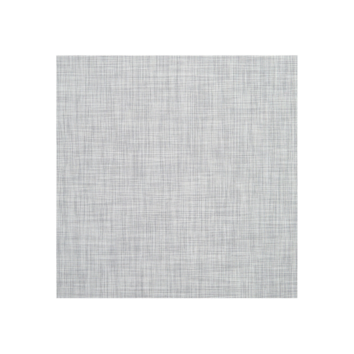 Chilewich Basketweave floor mat in Mist, showcasing woven terrastrand yarn texture and modern design aesthetic.