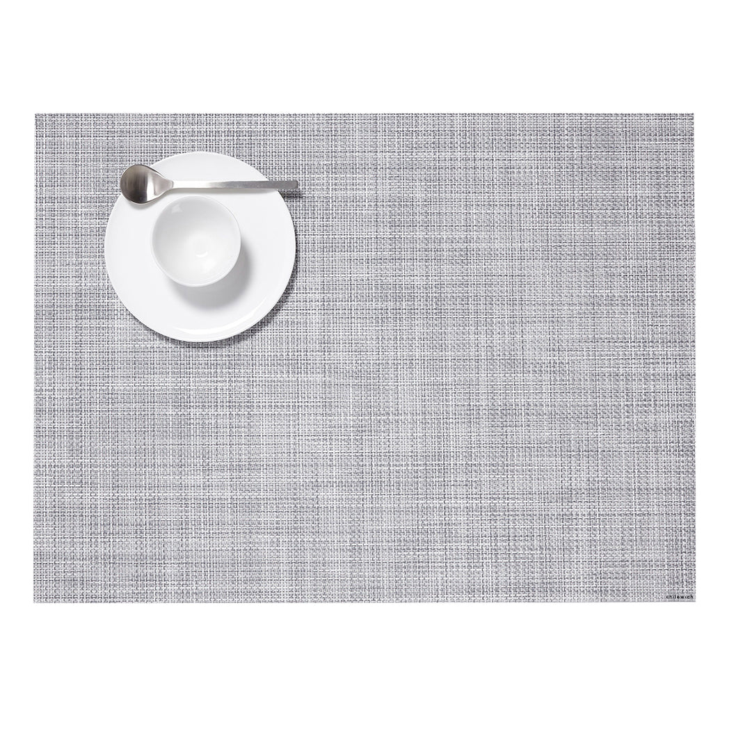 Mist Placemats in Light Cool Grey