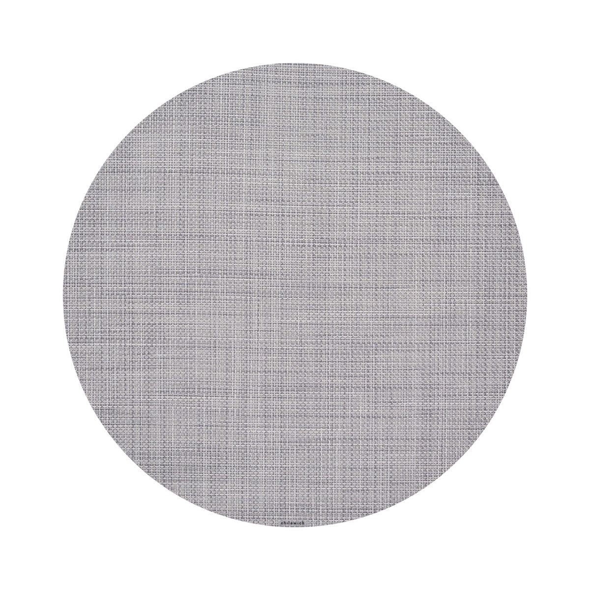 Round Placemats in Light Cool Grey