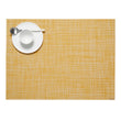 Mini Basketweave Placemats - Ochre With Prop