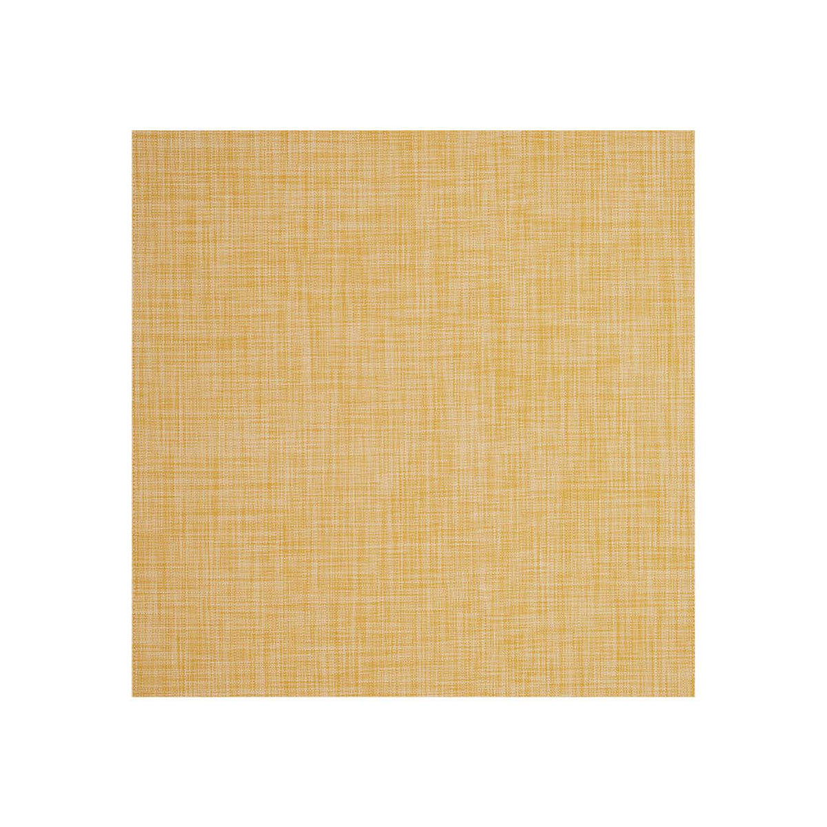 Square Woven Floor Mat in Muted Midtone Yellow