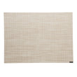 Parchment Placemats in Mix of Light Warm Beige and White