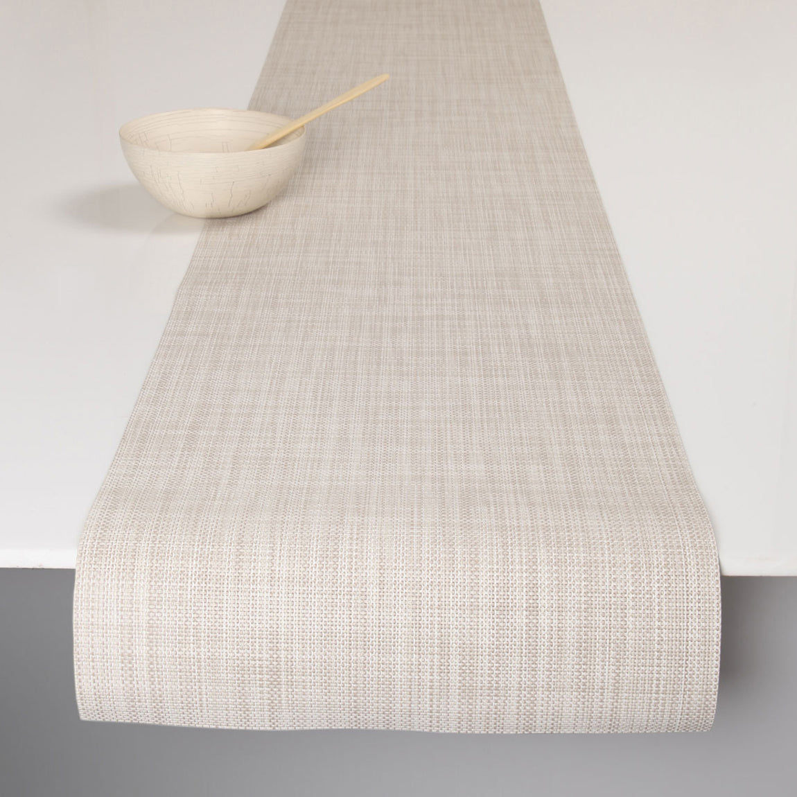 Mini Basketweave Table Runners - Parchment View 1