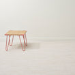 Mini Basketweave Rugs - Parchment with Prop