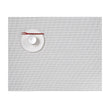 White Placemats in Metallic White