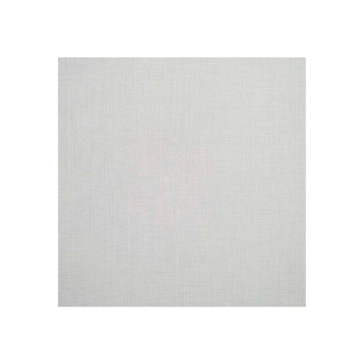 Square Woven Floor Mat in Metallic White