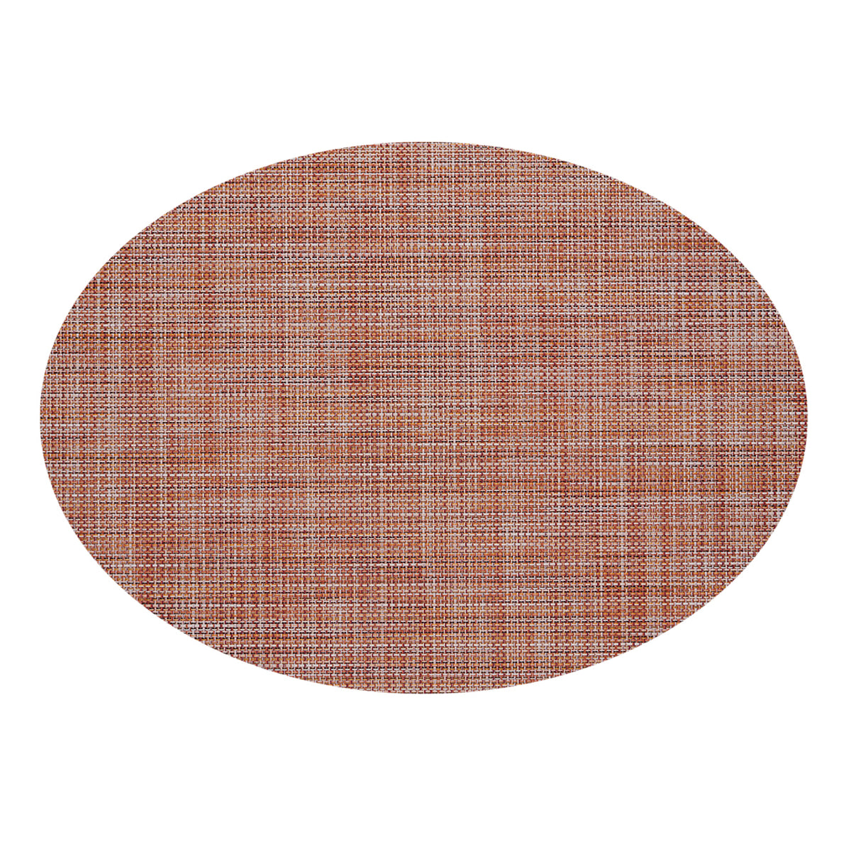 Oval Placemats in Mix of Dark and Light Pinks, Reds and Oranges