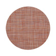 Round Placemats in Mix of Dark and Light Pinks, Reds and Oranges
