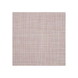Chilewich Basketweave floor mat in Blush, showcasing woven terrastrand yarn texture and modern design aesthetic.
