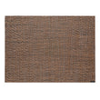 Mocha Placemats in Dark Warm Brown Base with Orange Brown and Warm Beige