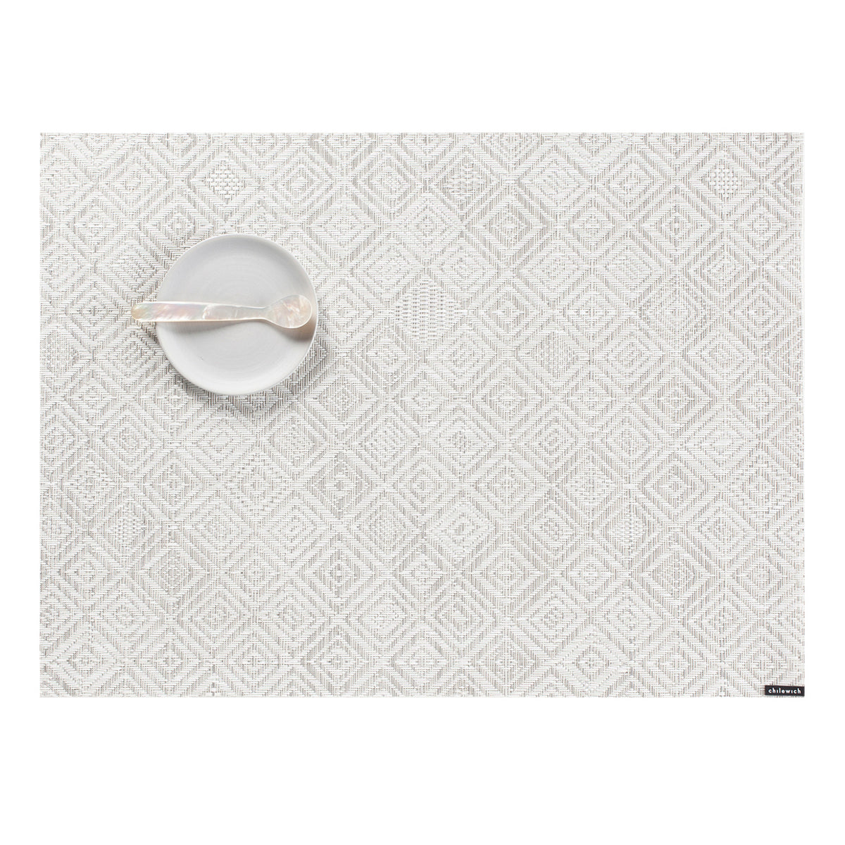 Grey Placemats in Light Warm Grey