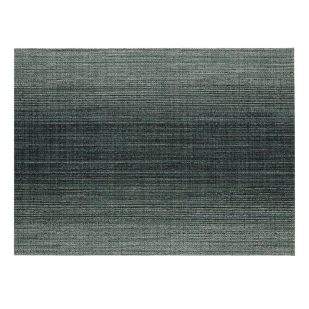 Jade Placemats in Mix of Muted Cool Green and Black