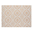 Butterscotch Placemats in Light Neutral Base with Light Warm Tan Accent