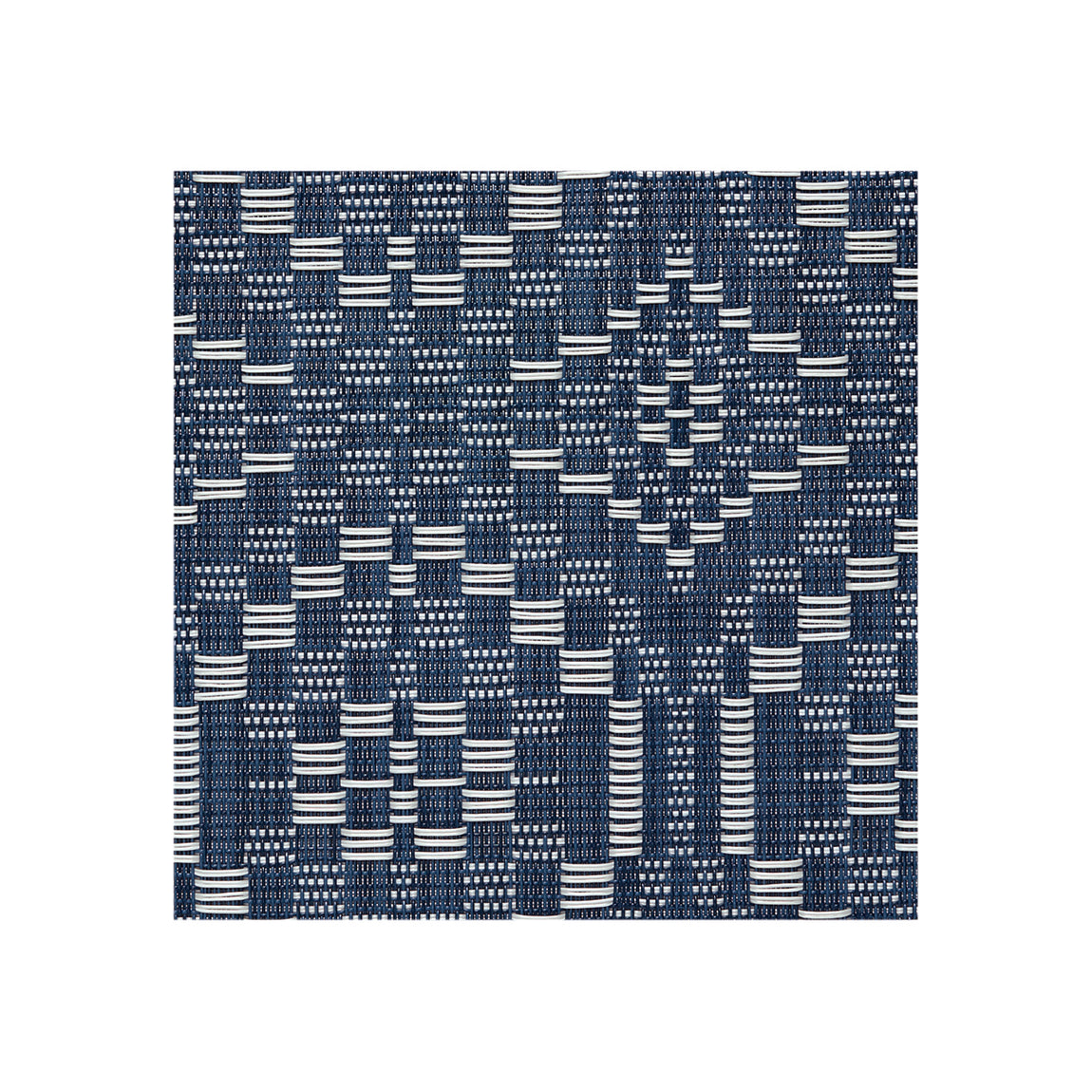 Overshot Wall Textile Samples - Denim View 1